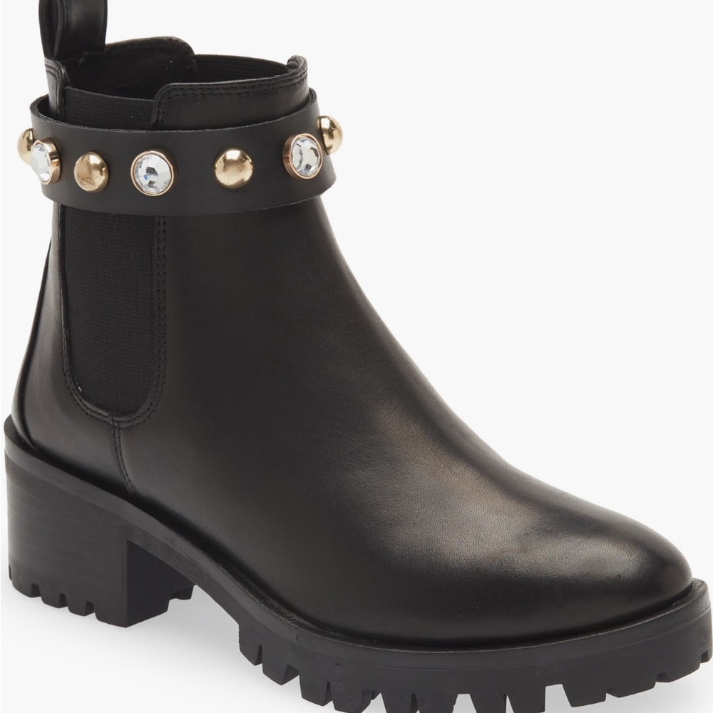Lug sole bootie